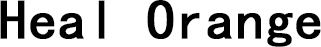 Heal Orange Brand Logo