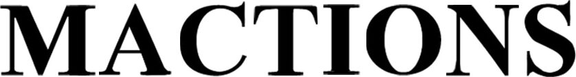 MACTIONS Brand Logo