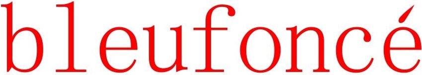 Bleufonce Brand Logo