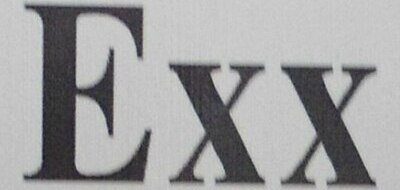 EXX Brand Logo