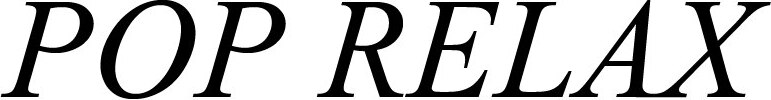 POP RELAX Brand Logo