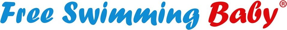 Free swimming baby Brand Logo